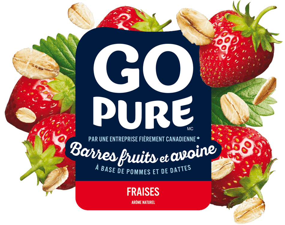 Barres fruits et avoine - Fraises